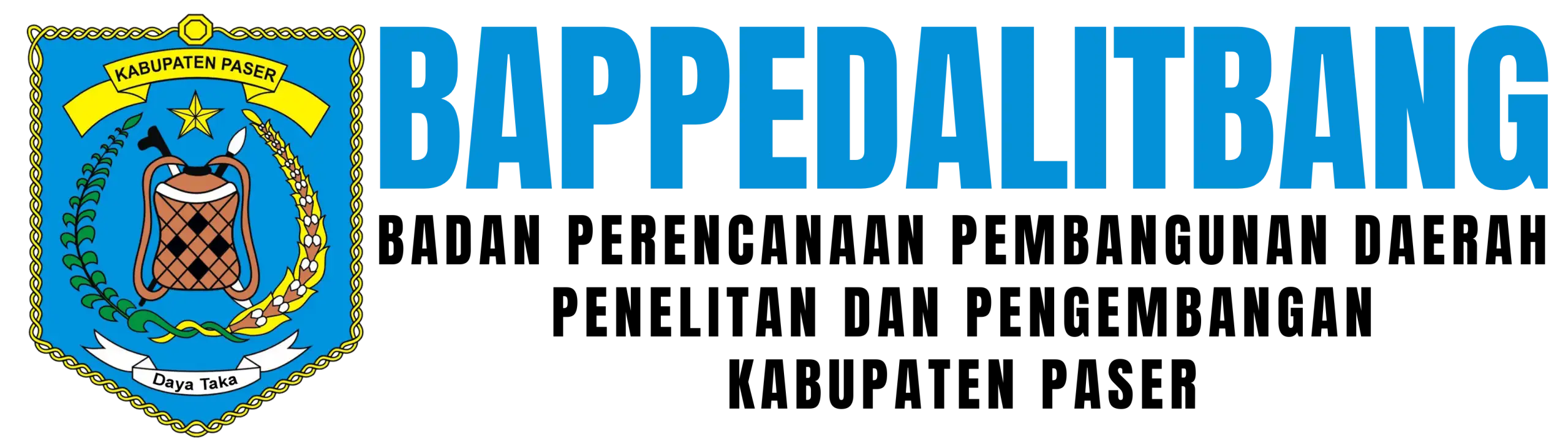 Website Resmi Bappedalitbang Kabupaten Paser